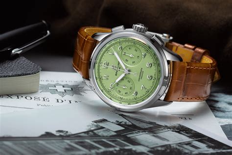 mens britling replica green dial watches|best green dial watch under 1000.